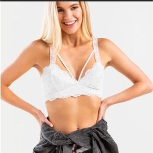 2 Francesca’s lace bralettes